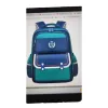 ويحمل الطلاب حقيبة مدرسية، اللون الأزرق والخضر Item Picture